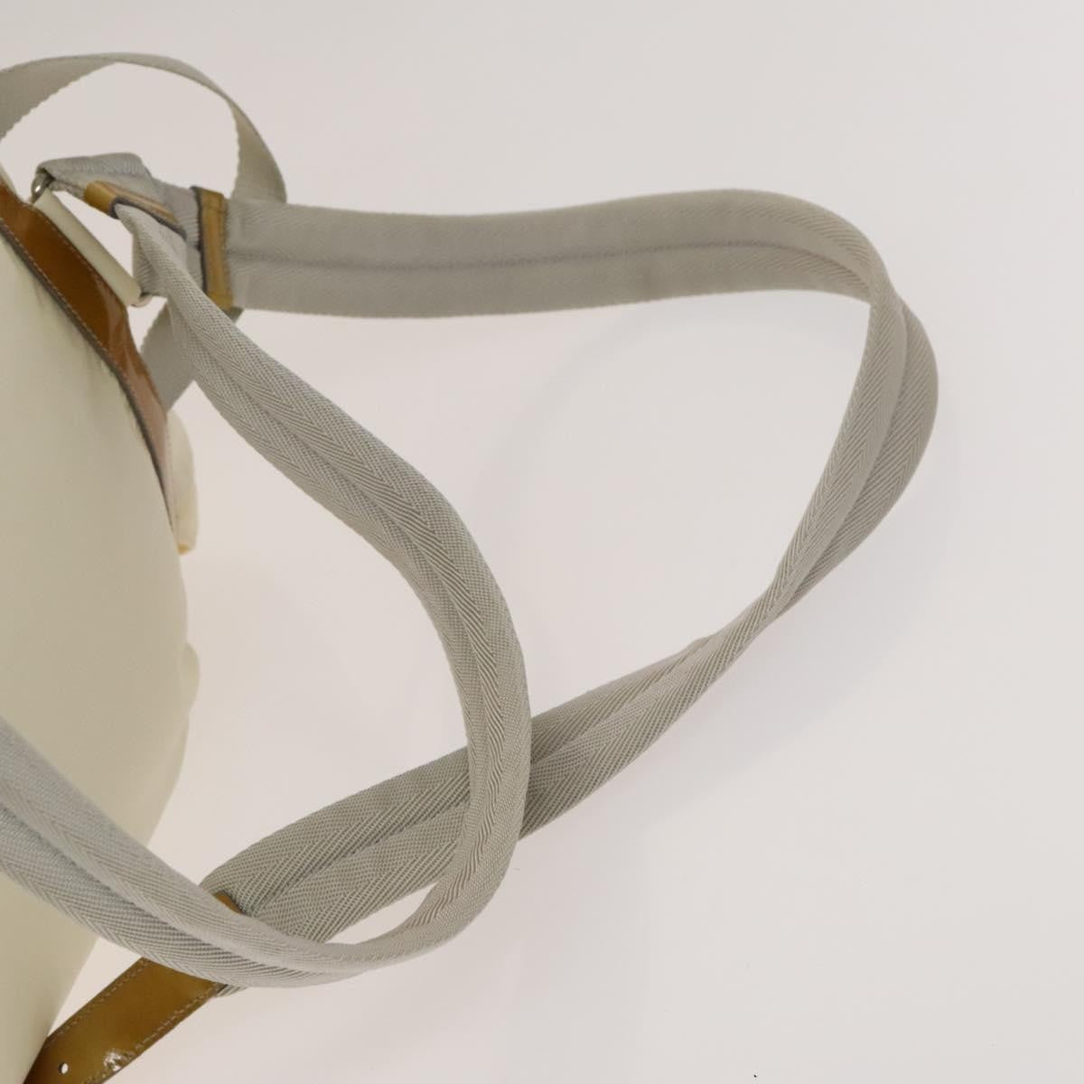 Prada Double Front Pocket Backpack Tessuto, WHITE, NYLON, Backpack