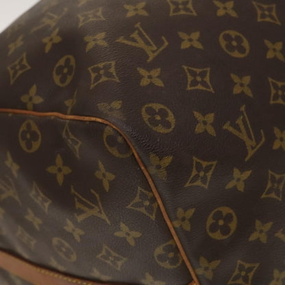 Louis Vuitton Keepall Bandouliere Bag Monogram Canvas, BROWN, CANVAS, Travel bag