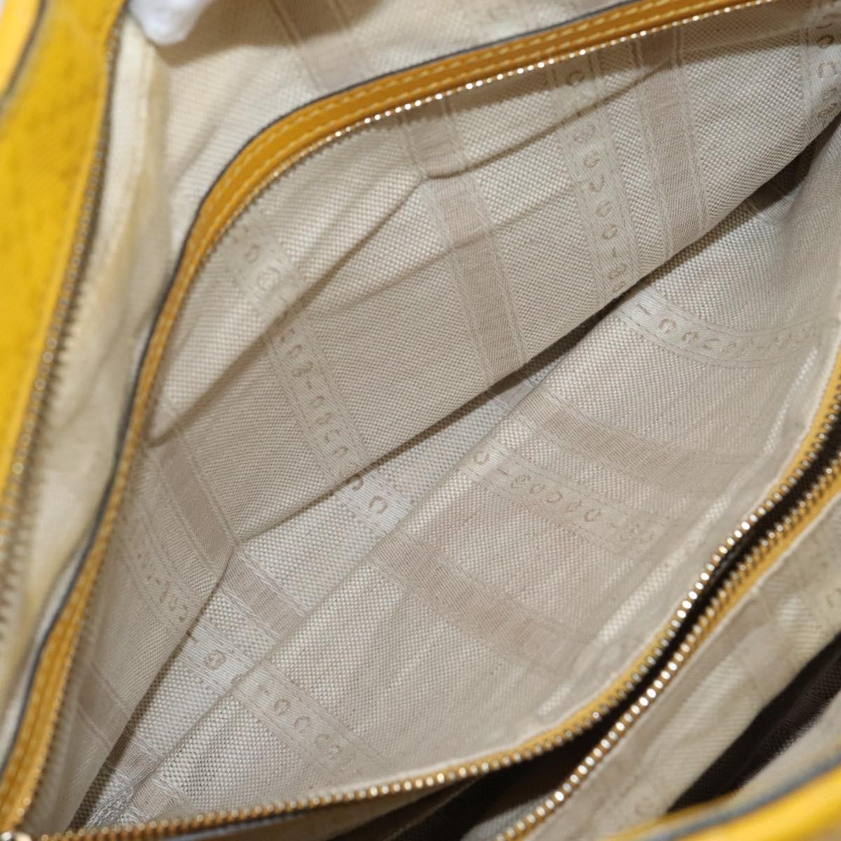 Gucci Bright Top Handle Bag Diamante Leather, YELLOW, LEATHER, Handbag