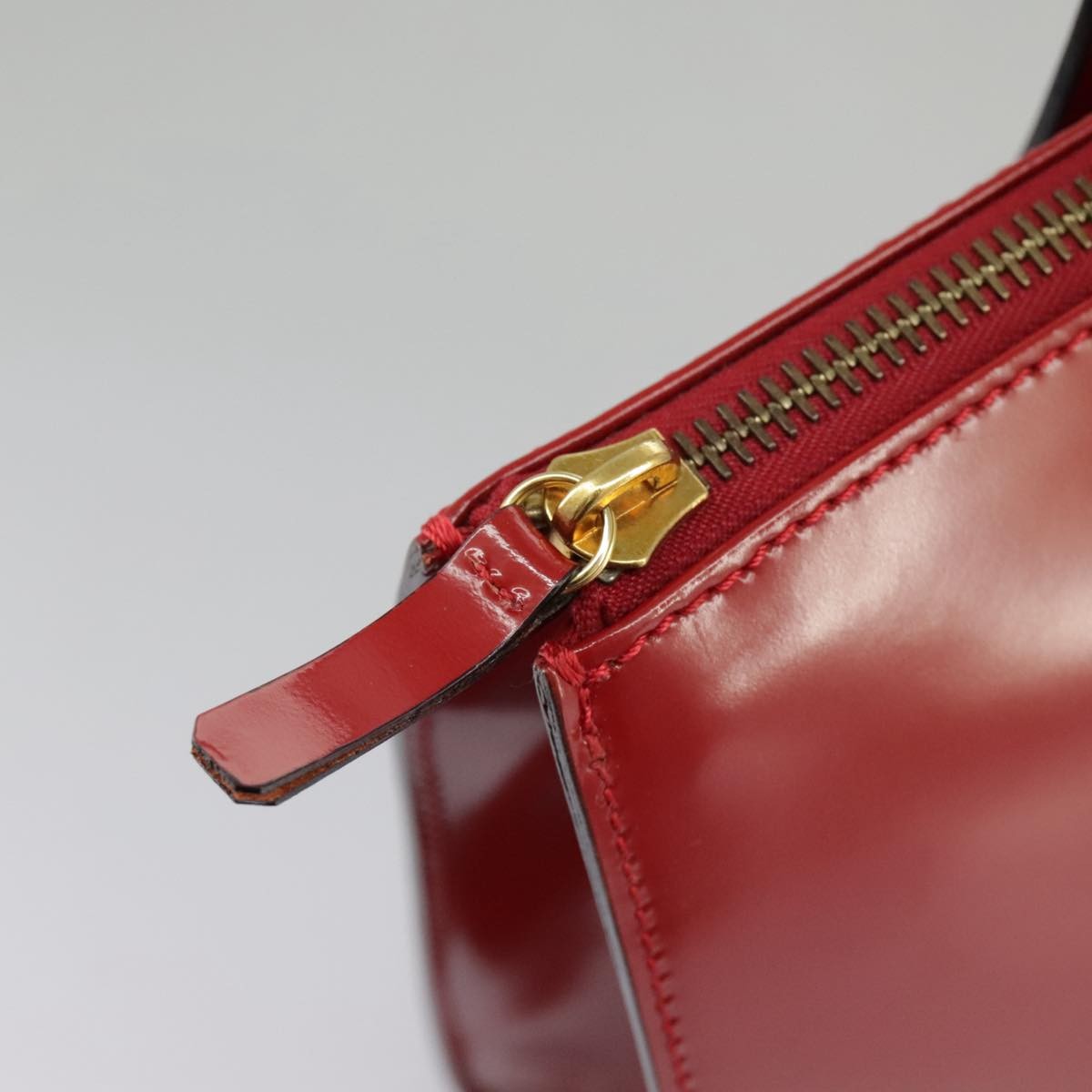 Celine Handbag Patent leather, RED, PATENT_LEATHER, Handbag
