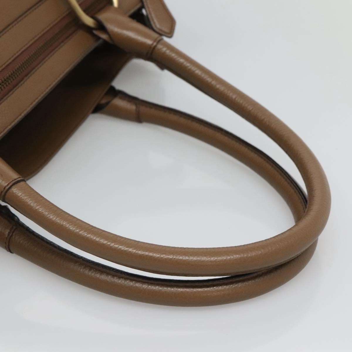 Burberry Nova Check Tote Leather, BROWN, LEATHER, Tote bag