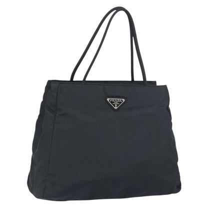 Prada Vintage Tote Nylon, BLACK, NYLON, Tote bag