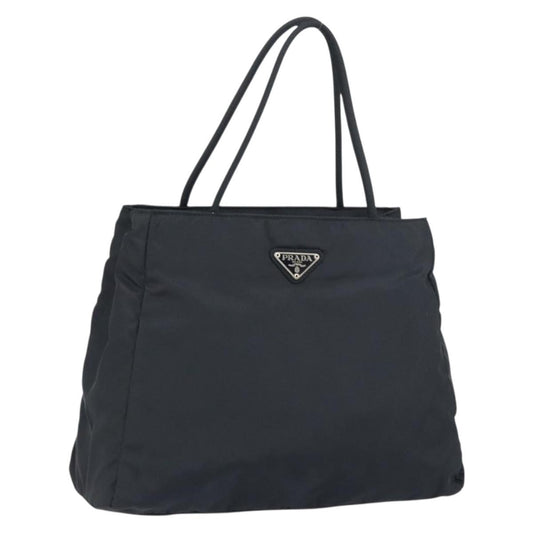 Prada Vintage Tote Nylon, BLACK, NYLON, Tote bag