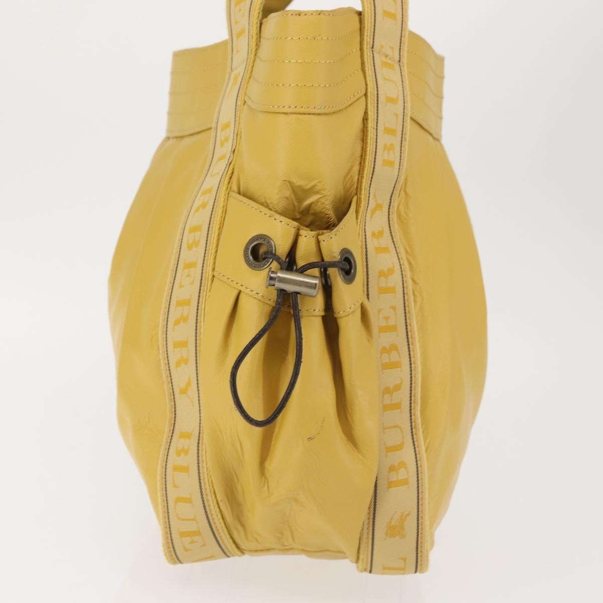 Burberry Blue Label Tote Bag Leather, YELLOW, LEATHER, Tote bag