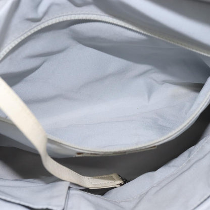 Chanel Biarritz Tote Quilted Coated Canvas, SILVER, CANVAS, Tote bag