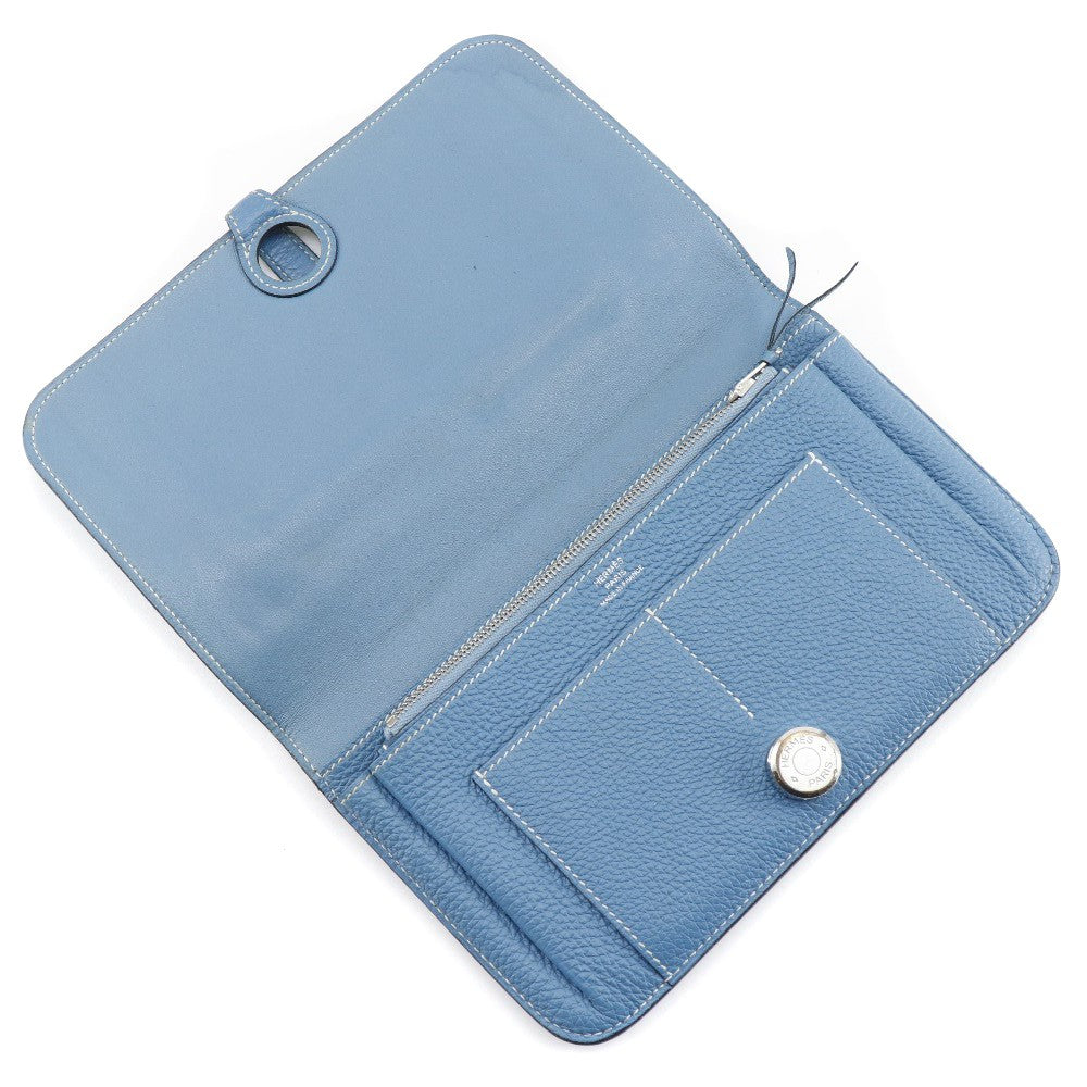 Hermes Dogon Duo Combined Wallet Leather, OTHER, LEATHER, Wallets