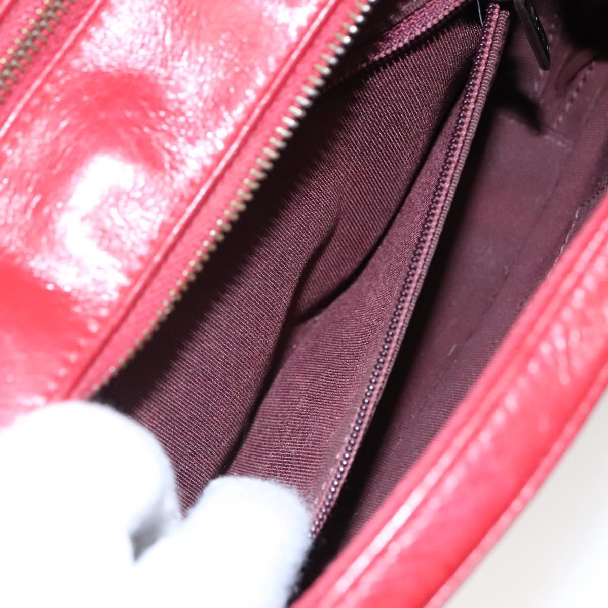 Chanel Coco Boy Camera Bag Quilted Leather, RED, LEATHER, Crossbody bag