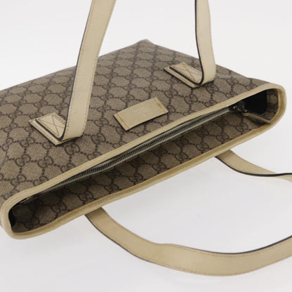 Gucci Vintage Open Tote GG Canvas, BEIGE, CANVAS, Tote bag