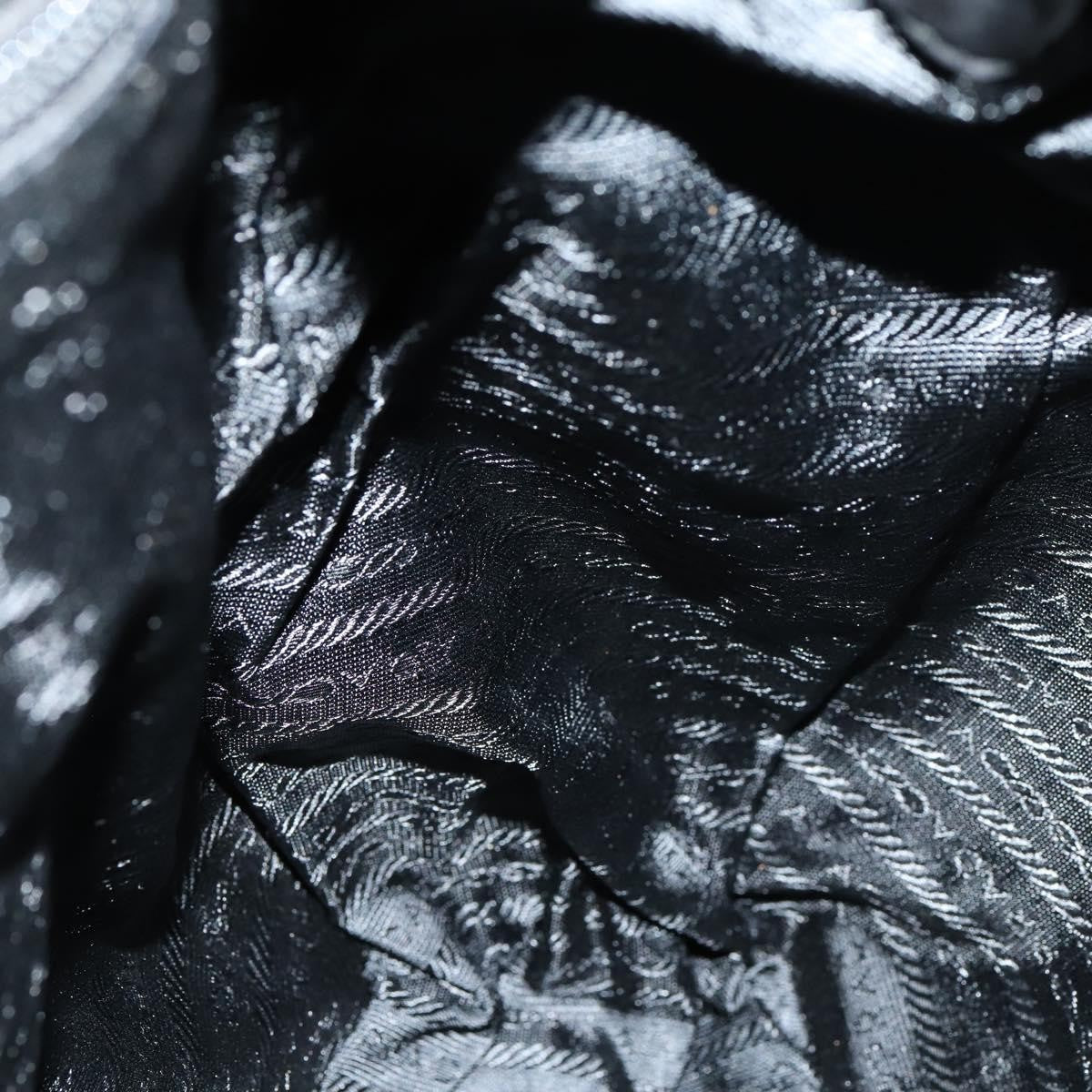 Prada Vela Double Front Pocket Backpack Leather, BLACK, LEATHER, Backpack