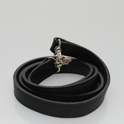 Burberry Vintage Handbag Leather, BLACK, LEATHER, Handbag