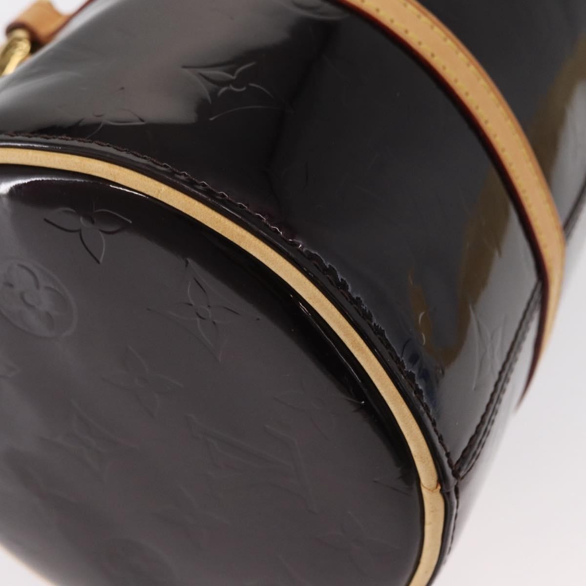 Louis Vuitton Bedford Handbag Monogram Vernis, BURGUNDY, PATENT_LEATHER, Handbag