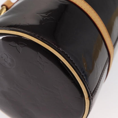 Louis Vuitton Bedford Handbag Monogram Vernis, BURGUNDY, PATENT_LEATHER, Handbag