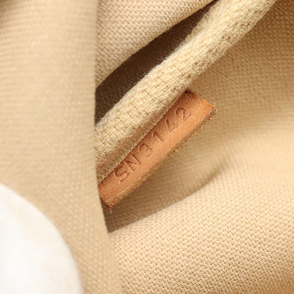 Louis Vuitton Eva Handbag Damier, BEIGE, CANVAS, Shoulder bag