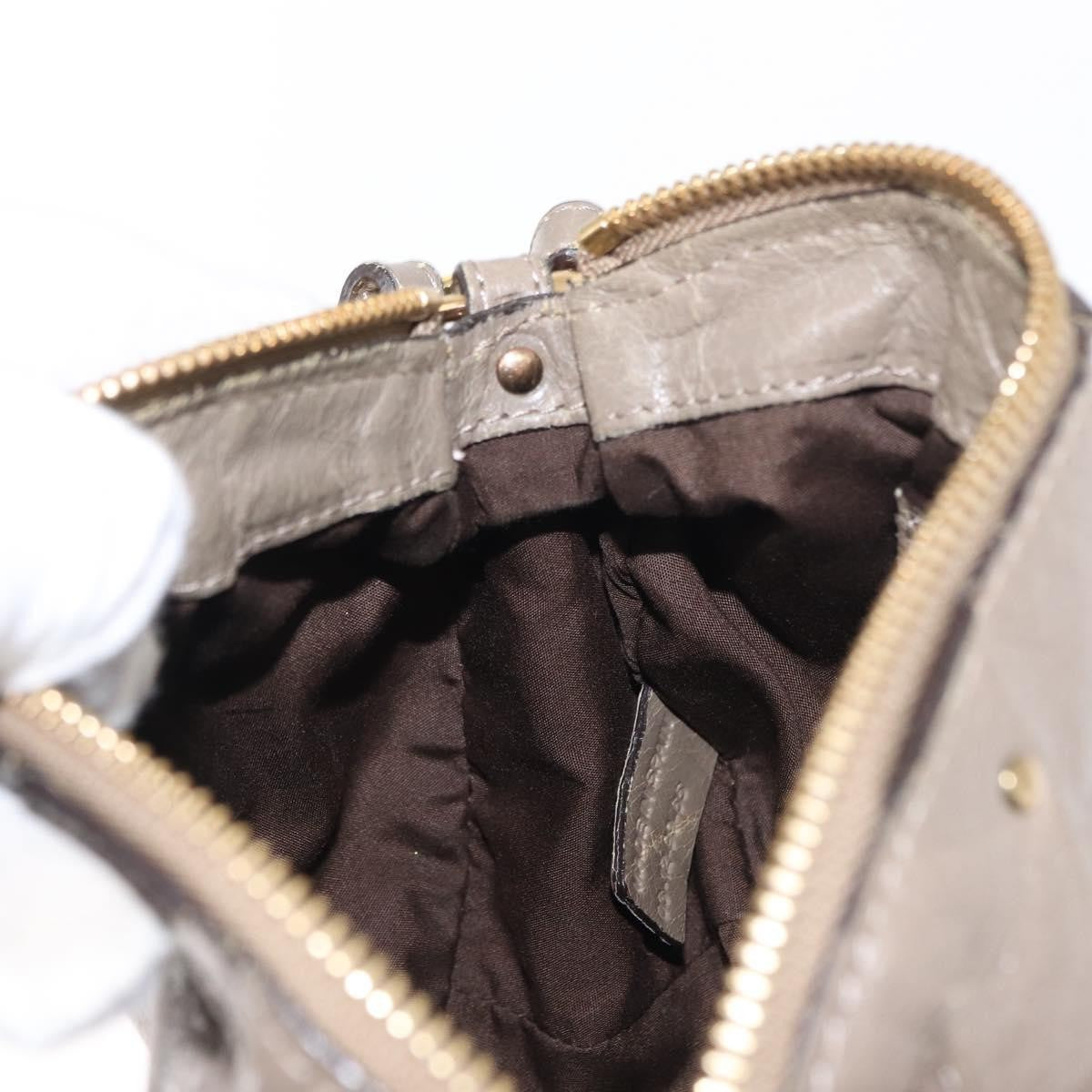 Chloe Vintage Shoulder Bag Leather, BEIGE, LEATHER, Shoulder bag