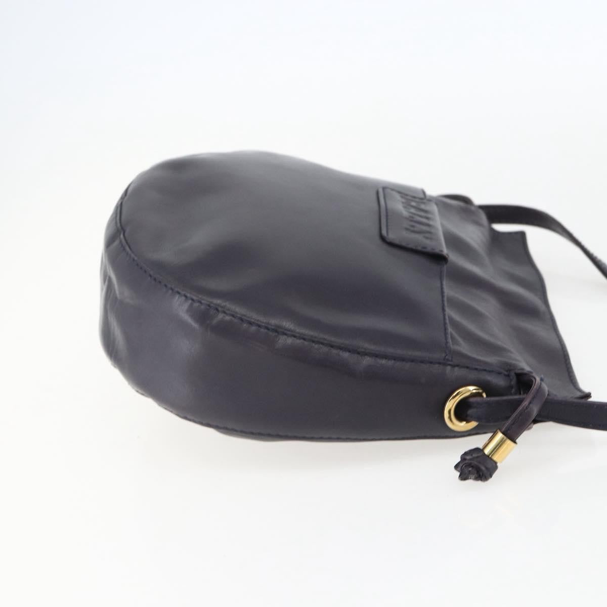 Bally Vintage Shoulder Bag Leather, PURPLE, LEATHER, Shoulder bag