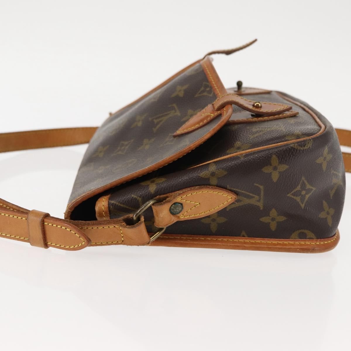 Louis Vuitton Sac Gibeciere Messenger Bag Monogram Canvas, BROWN, CANVAS, Crossbody bag