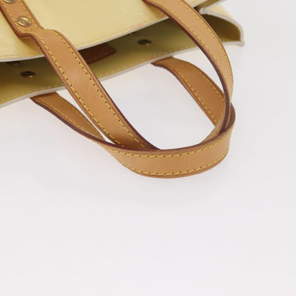Louis Vuitton Reade Handbag Monogram Vernis, BEIGE, PATENT_LEATHER, Tote bag