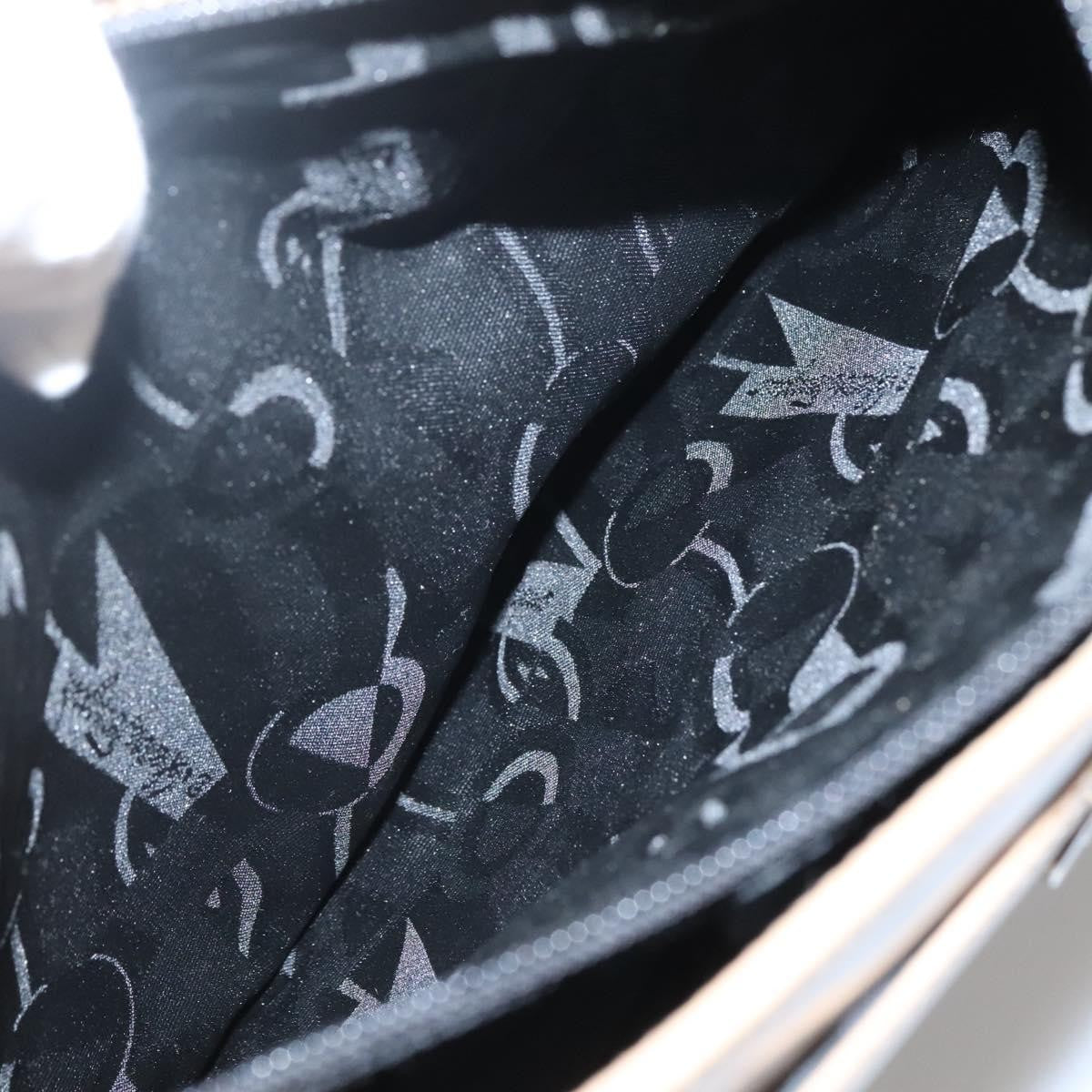 Salvatore Ferragamo Gancini Shoulder Bag Patent Leather, BEIGE, PATENT_LEATHER, Shoulder bag