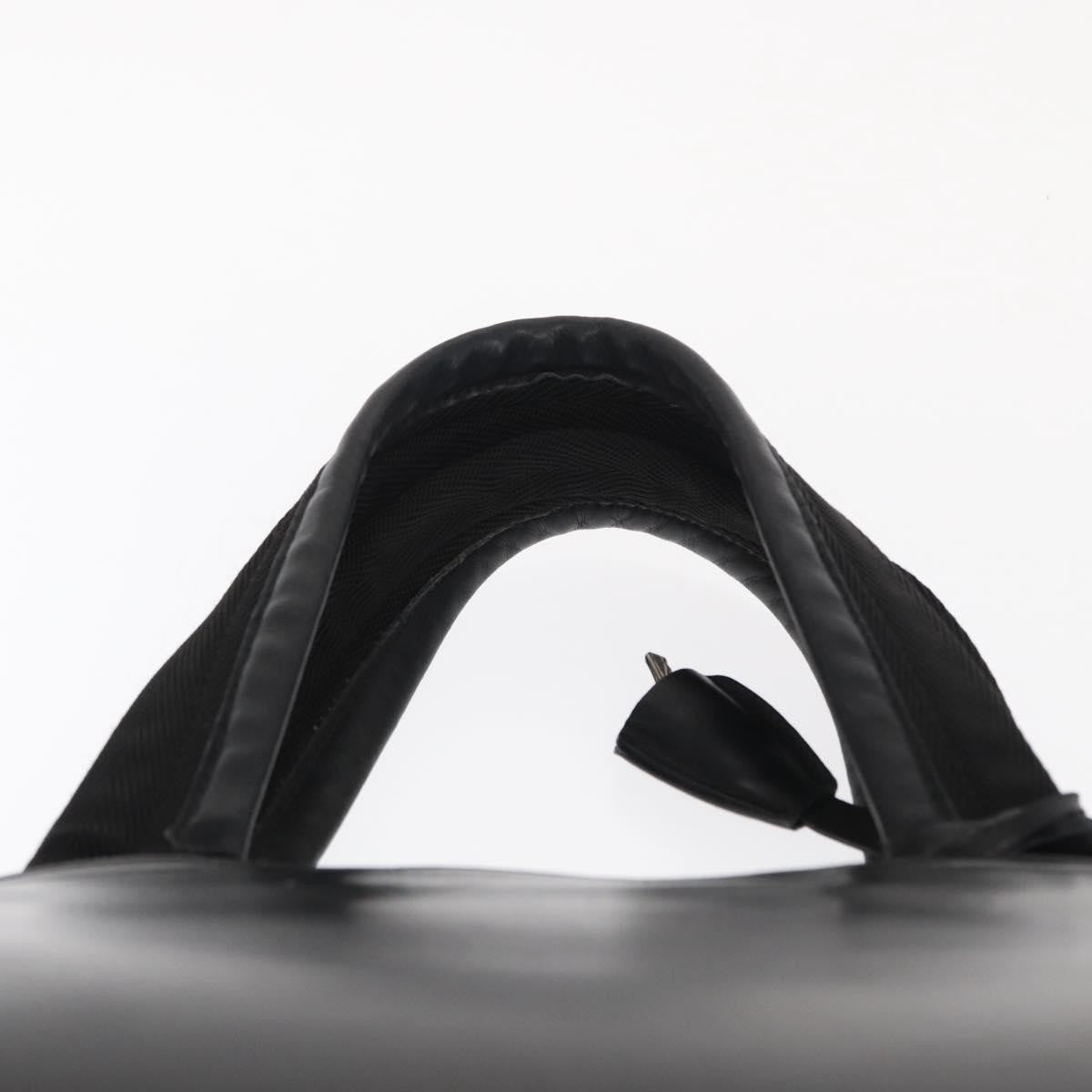 Prada Vintage Briefcase Leather, BLACK, LEATHER, Briefcase