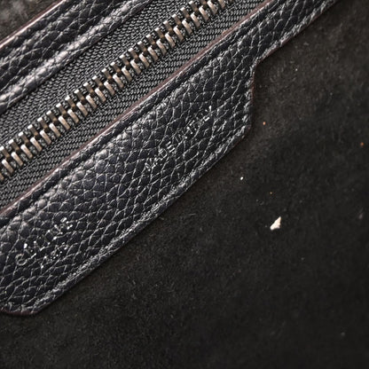 Celine Luggage Bag Smooth Leather, BLACK, LEATHER, Handbag