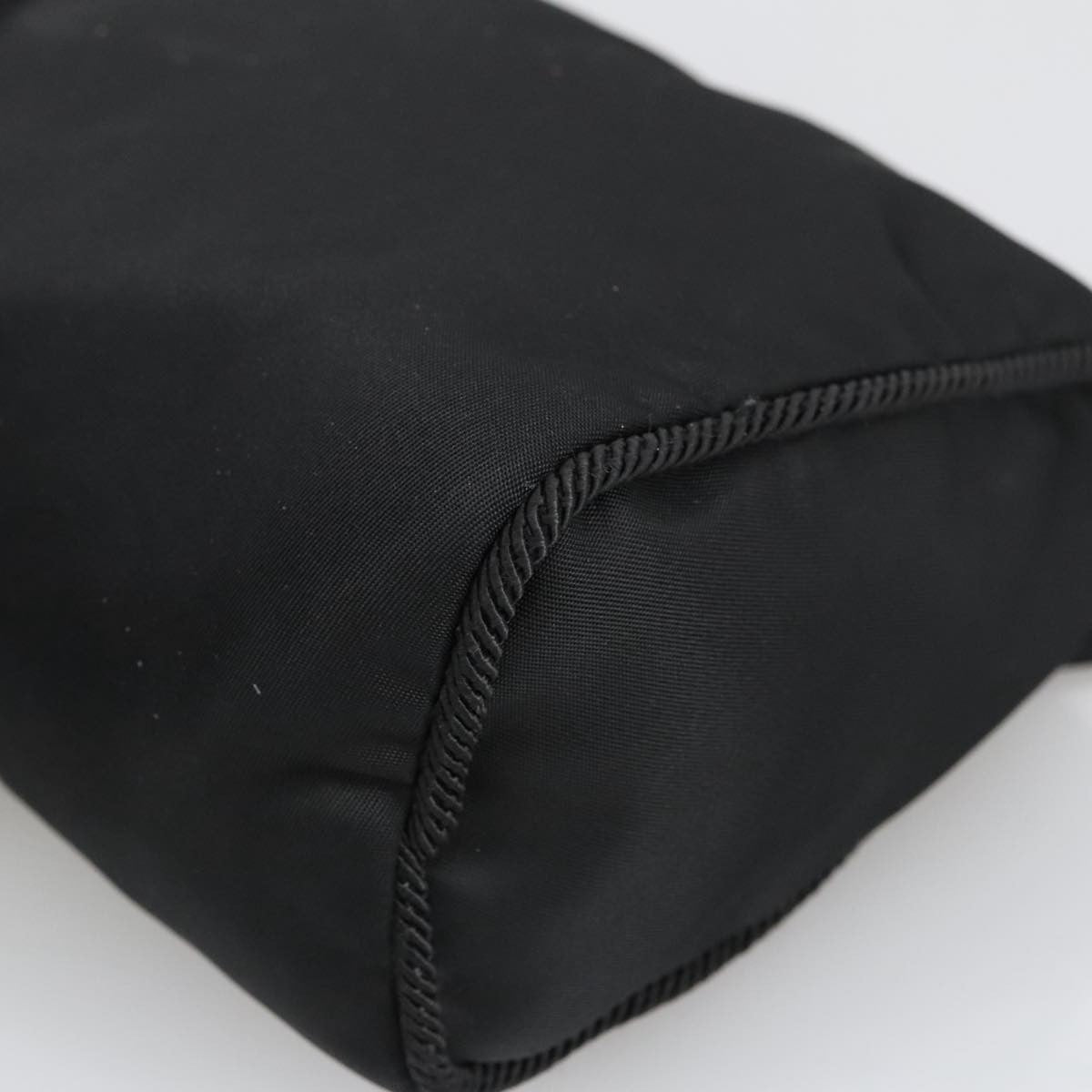 Prada Zip Pouch Tessuto, BLACK, NYLON, Clutche & pouche