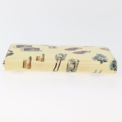 Louis Vuitton Nicolas Ghesquière Zippy Wallet Patent Monogram, White, Patent Leather, Wallet