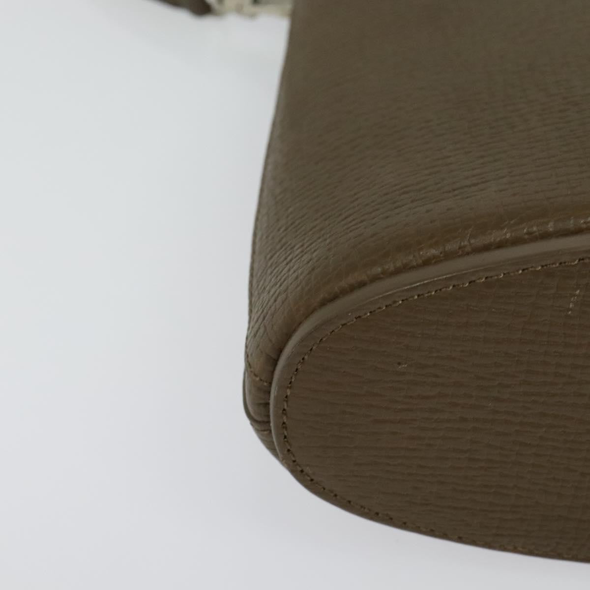 Loewe Vintage Handbag Leather, KHAKI, LEATHER, Handbag