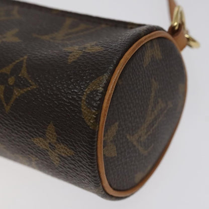 Louis Vuitton Papillon Pochette Monogram Canvas, BROWN, CANVAS, Handbag