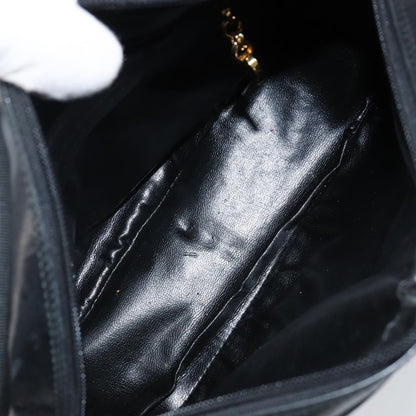 Salvatore Ferragamo Vala Shoulder Bag Leather, BLACK, LEATHER, Shoulder bag