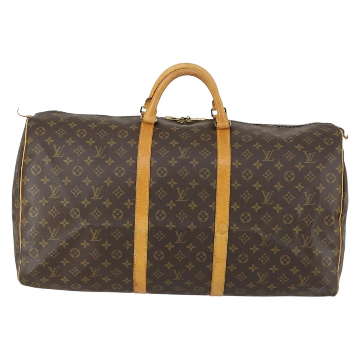 Louis Vuitton Keepall Bag Monogram Canvas, Multicolour, Canvas, Travel Bag