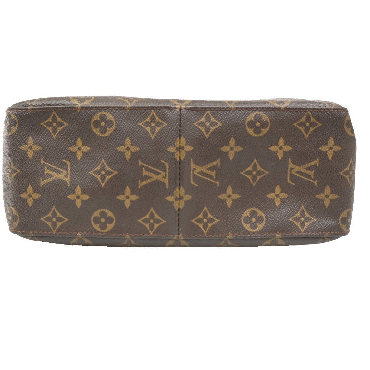 Louis Vuitton Looping Handbag Monogram Canvas, BROWN, CANVAS, Shoulder bag