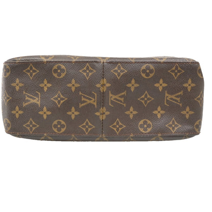 Louis Vuitton Looping Handbag Monogram Canvas, BROWN, CANVAS, Shoulder bag