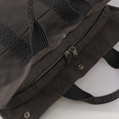 Hermes Fourre-tout Herline Fourre-tout Herline, GRAY, CANVAS, Tote bag