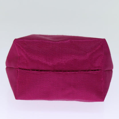 Celine Circle Logo Pouch Nylon, PINK, NYLON, Clutche & pouche