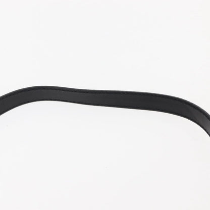 Salvatore Ferragamo Gancini mini handbag Canvas, BLACK, SUEDE, Handbag