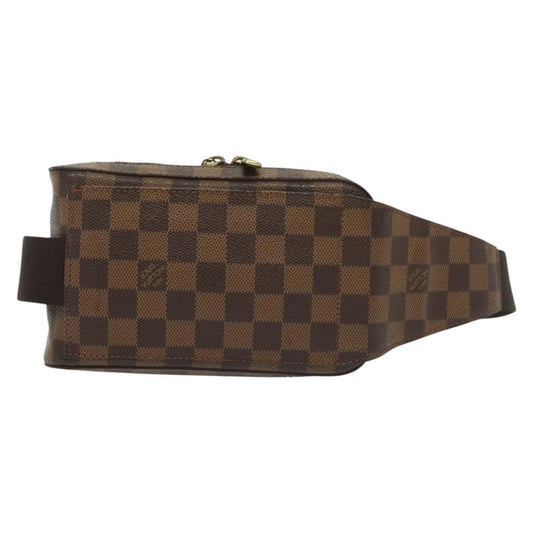 Louis Vuitton Geronimos Waist Bag Damier, BROWN, CANVAS, Shoulder bag