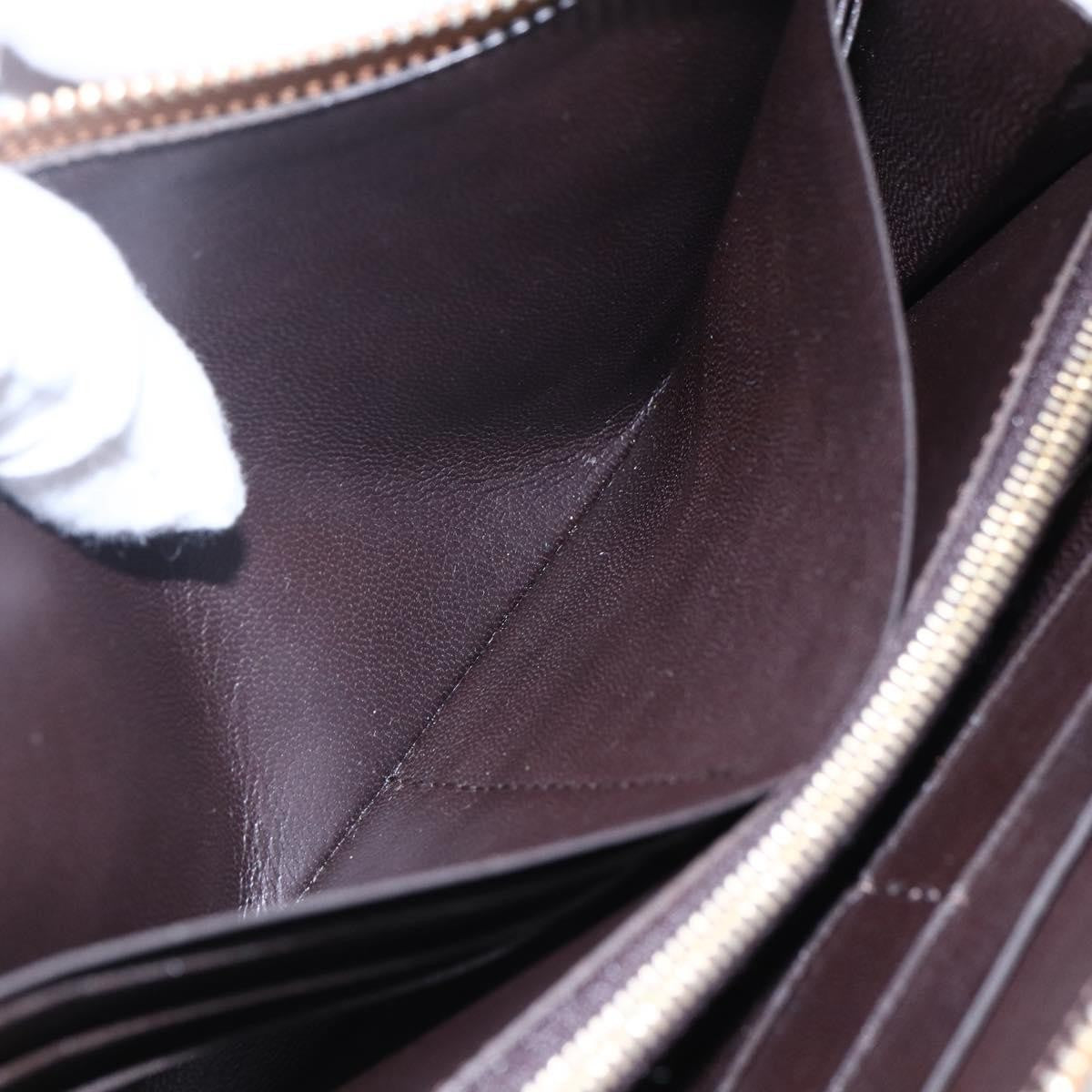 Louis Vuitton Zippy wallet Leather, BROWN, LEATHER, Wallets