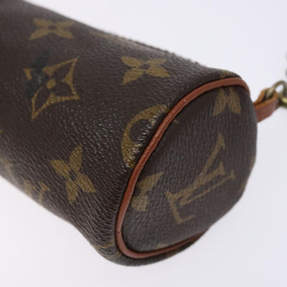 Louis Vuitton Papillon Pochette Monogram Canvas, BROWN, CANVAS, Handbag