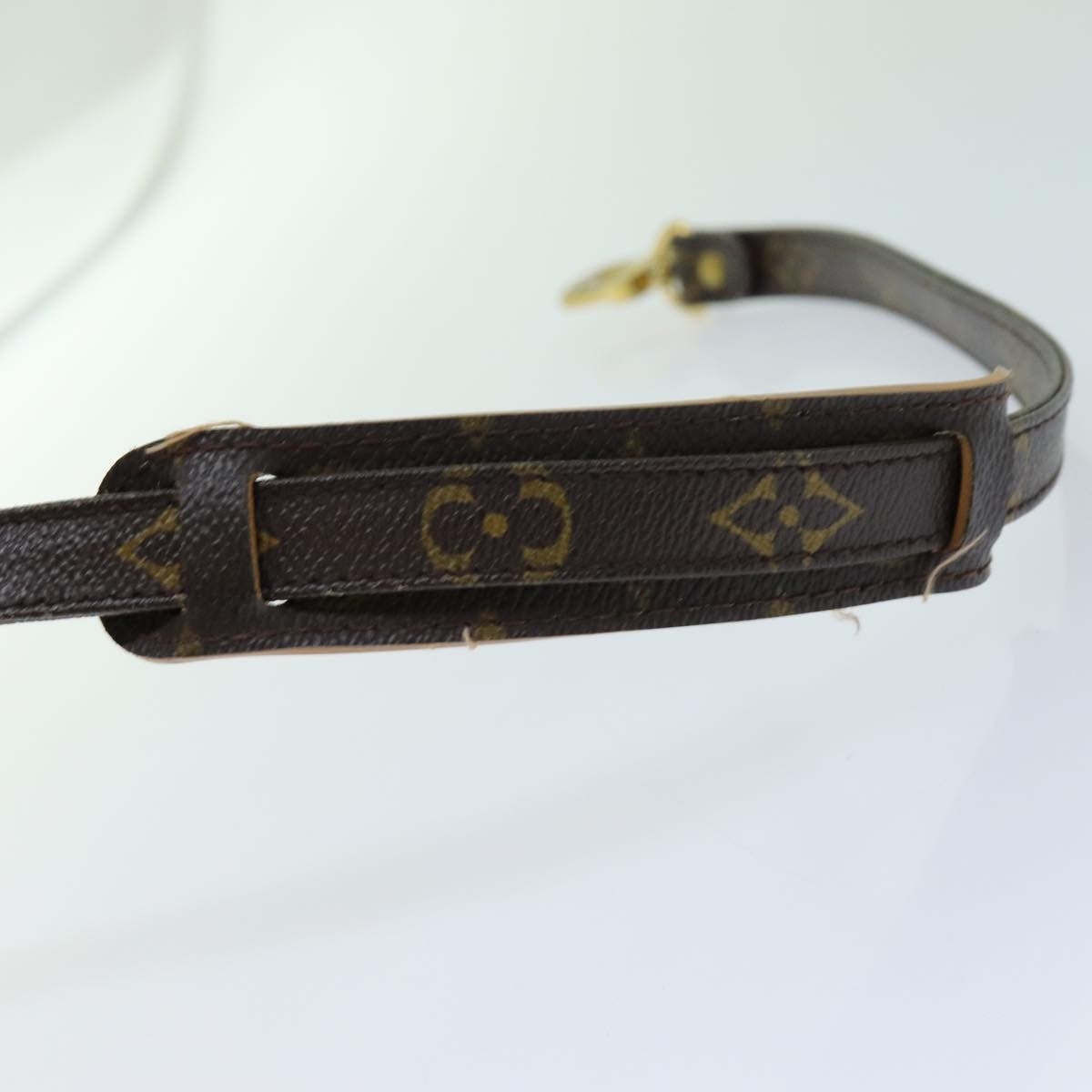 Louis Vuitton Bandouliere Monogram Canvas and Leather, BROWN, CANVAS, Straps