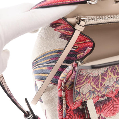 Salvatore Ferragamo Studio Satchel Printed Leather, MULTICOLOUR, LEATHER, Handbag