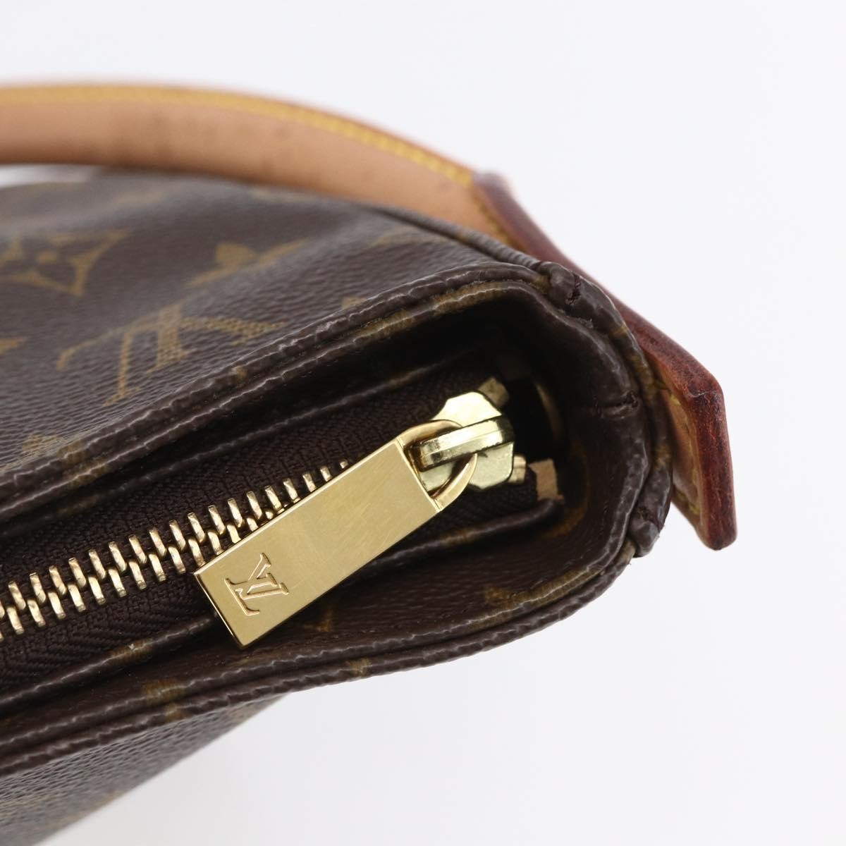 Louis Vuitton Looping Handbag Monogram Canvas, BROWN, CANVAS, Shoulder bag