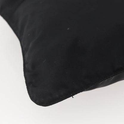 Prada Flat Messenger Bag Tessuto, BLACK, NYLON, Shoulder bag