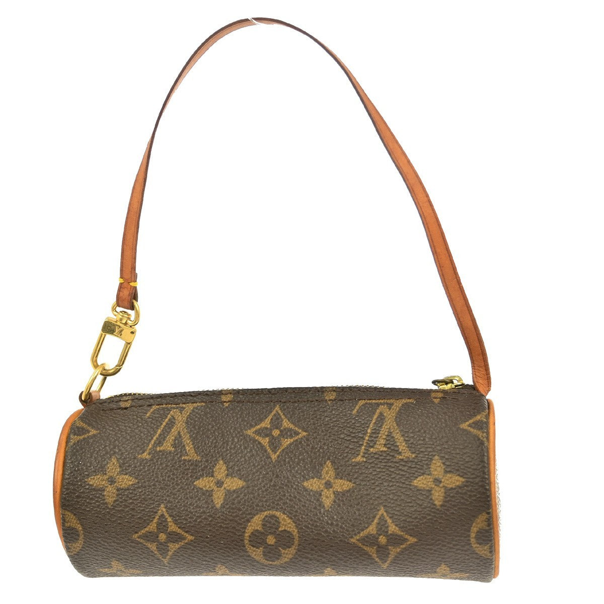 Louis Vuitton Papillon Pochette Monogram Canvas, BROWN, CANVAS, Clutche & pouche