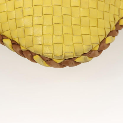 Bottega Veneta Veneta Hobo Intrecciato Nappa, YELLOW, LEATHER, Handbag