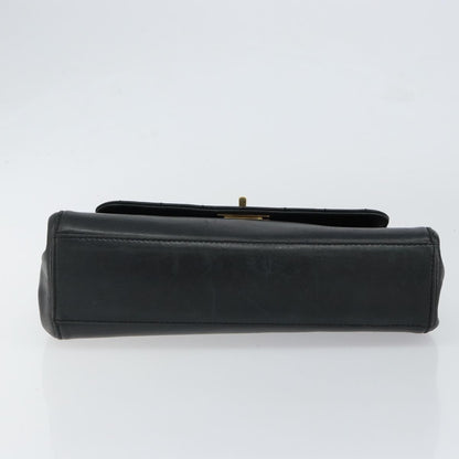 Chanel Chocolate Bar Accordion Reissue Flap Bag Quilted Lambskin, BLACK, LEATHER, Shoulder bag