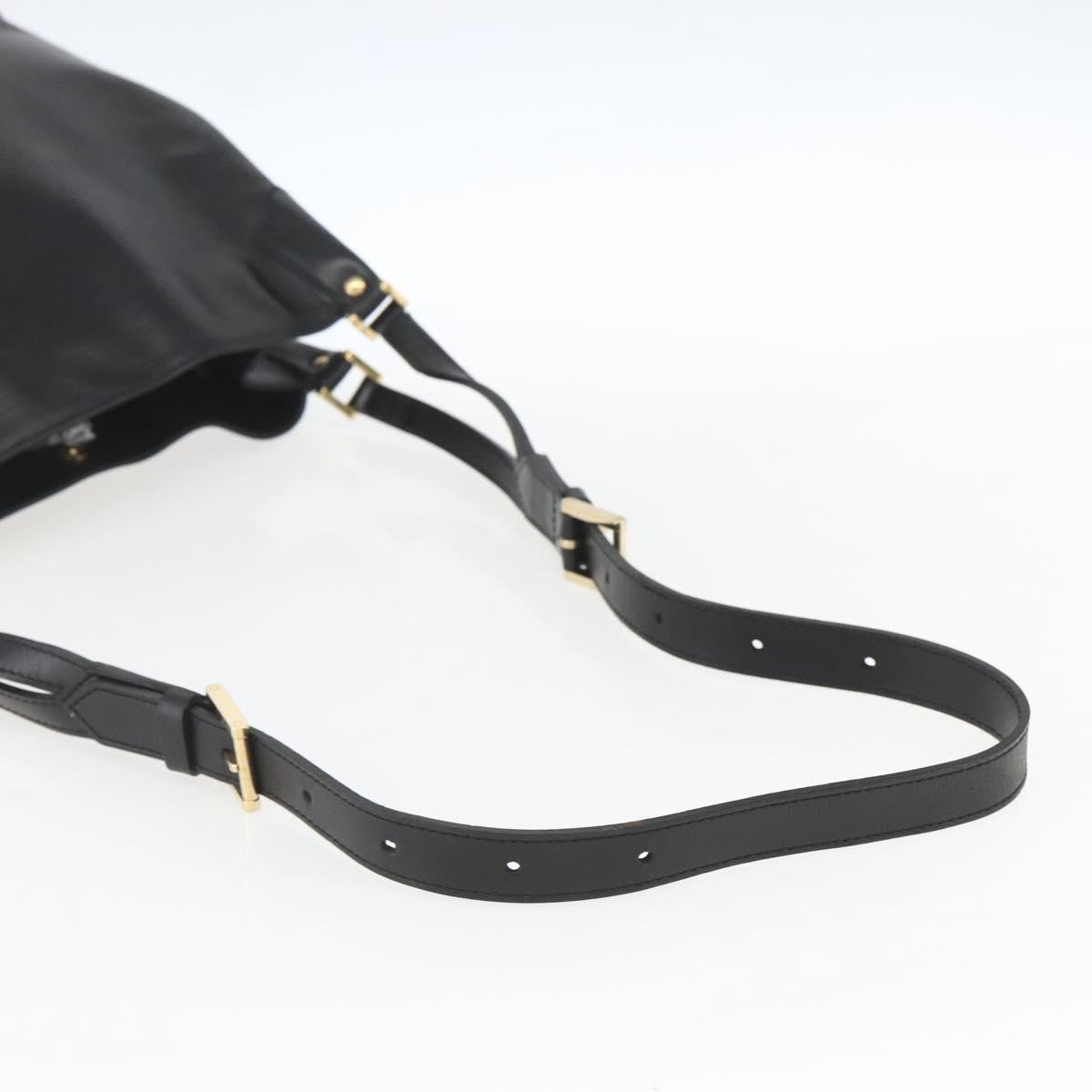 Louis Vuitton Mandara Handbag Epi Leather, BLACK, LEATHER, Tote bag