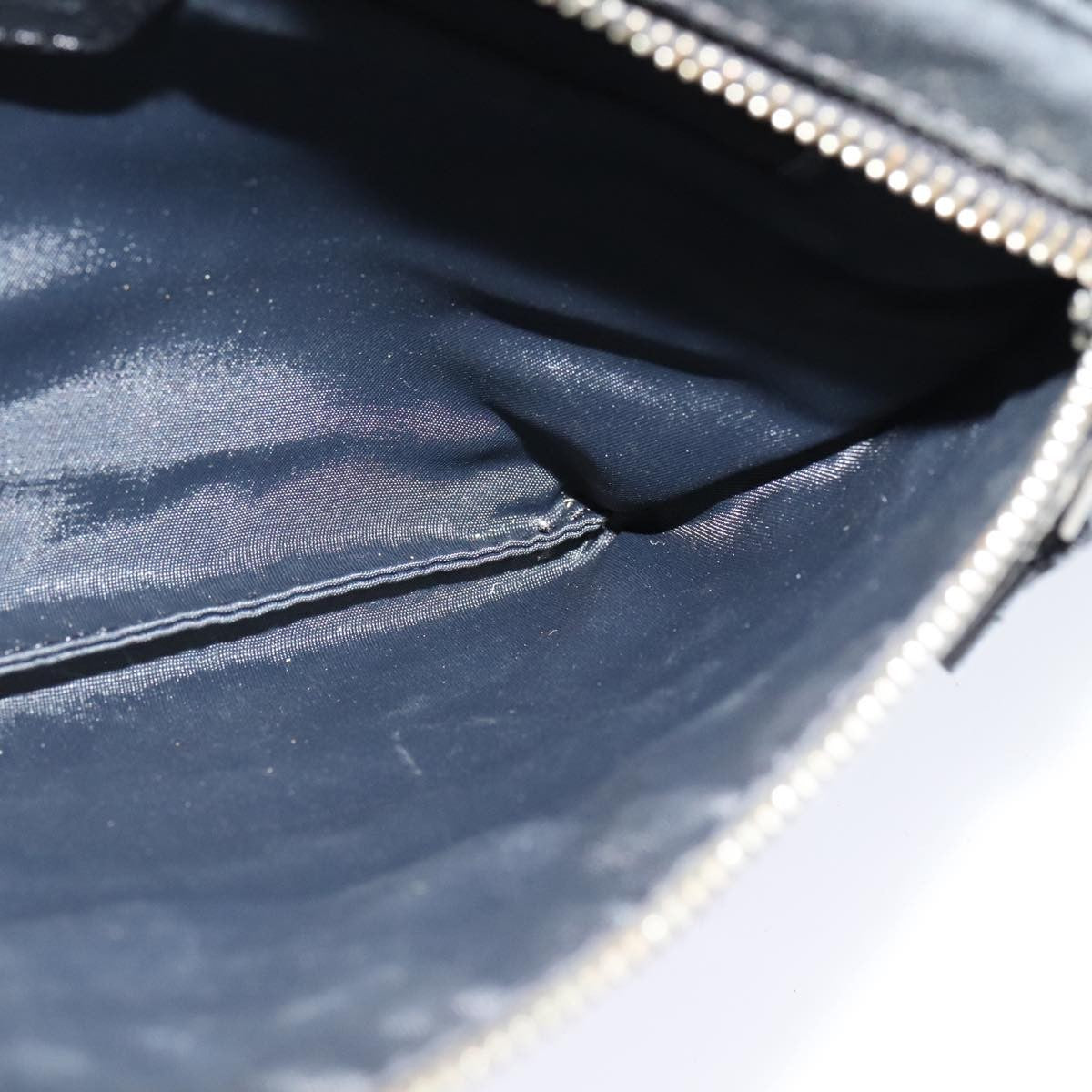 Christian Dior Vintage Street Chic Shoulder Handbag Diorissimo Canvas with Leather, BLACK, CANVAS, Shoulder bag