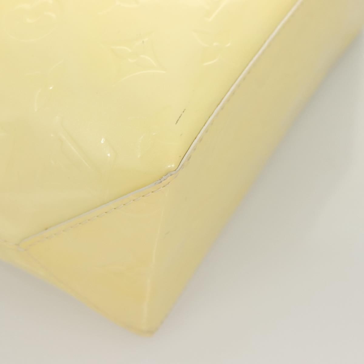 Louis Vuitton Reade Handbag Monogram Vernis, BEIGE, PATENT_LEATHER, Handbag