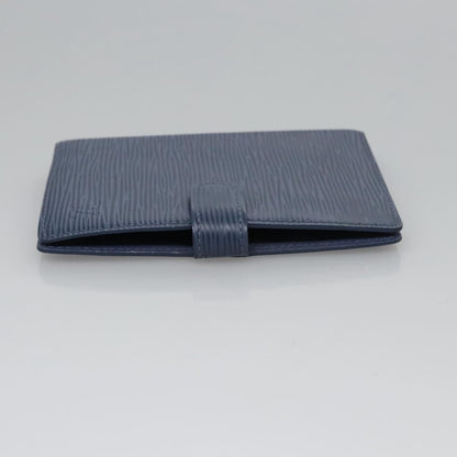 Louis Vuitton Agenda Cover Epi Leather, BLUE, LEATHER, Wallets