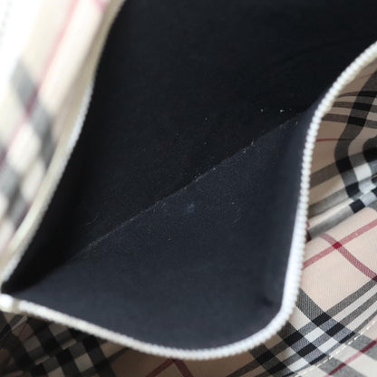 Burberry Vintage Tote Leather, WHITE, LEATHER, Tote bag